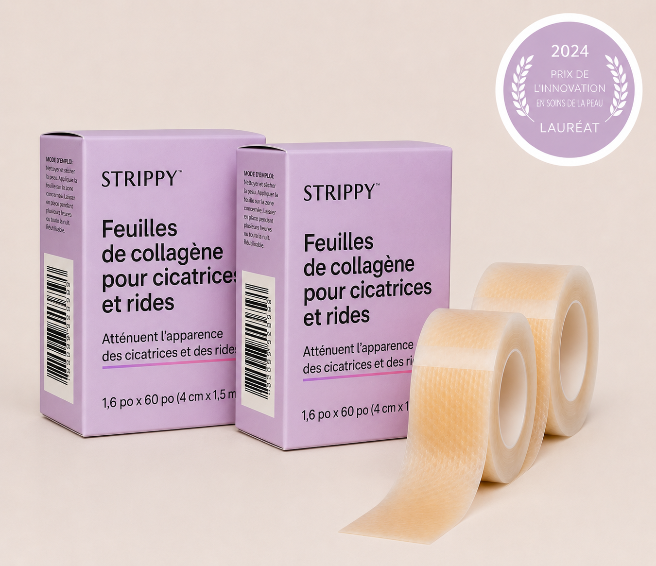 Strippy™ 2 PACK de Patchs Beauté en Silicone